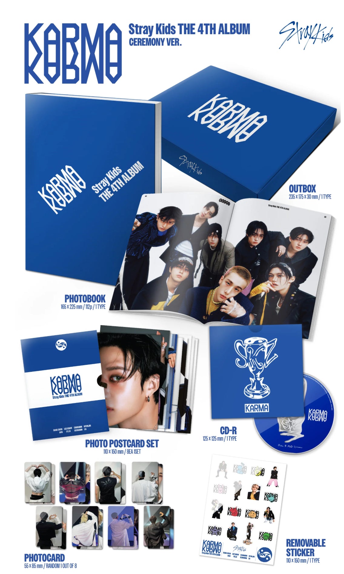 Stray Kids 4th Standard Album 'Karma'