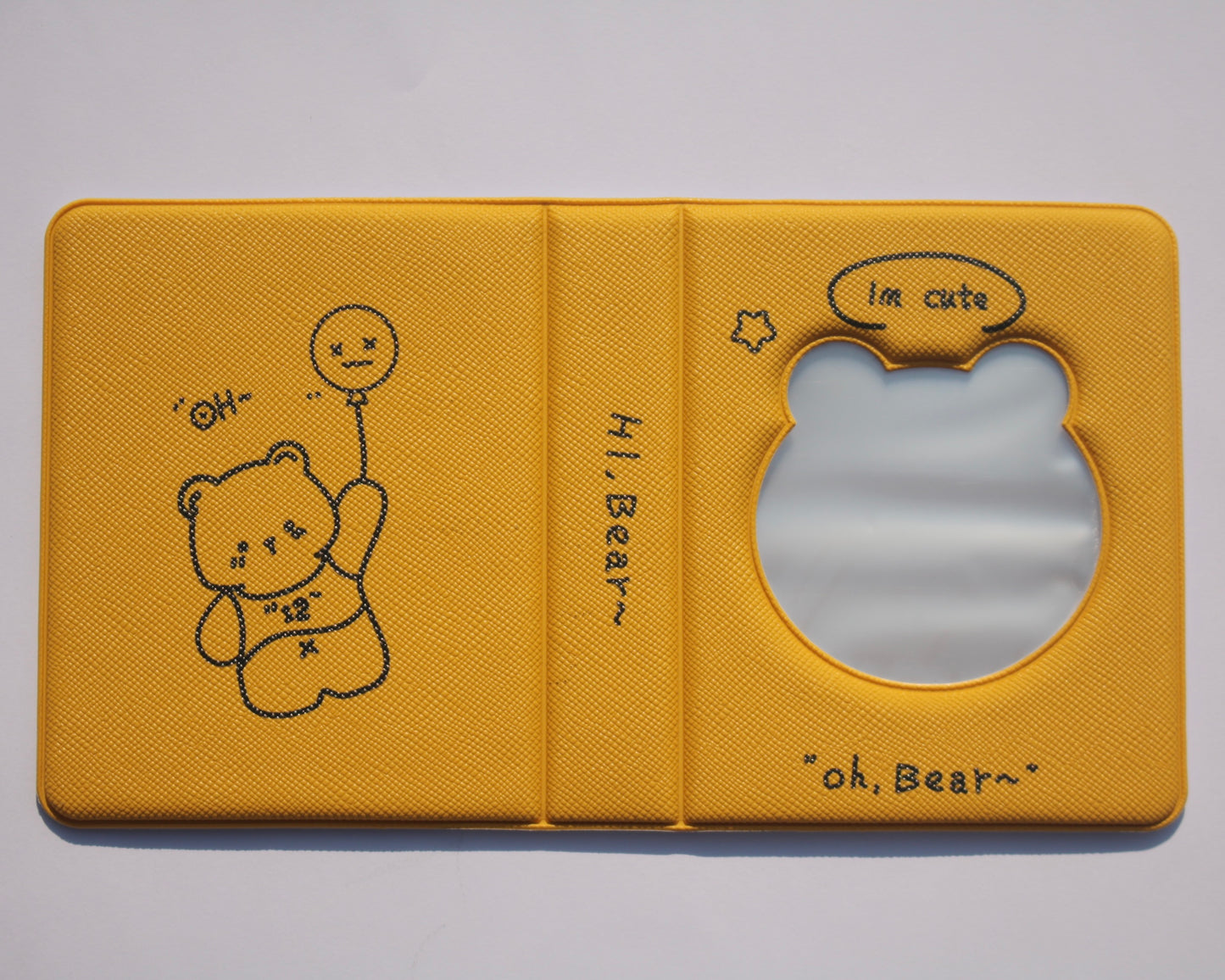 Yellow Bear Photocard Binder