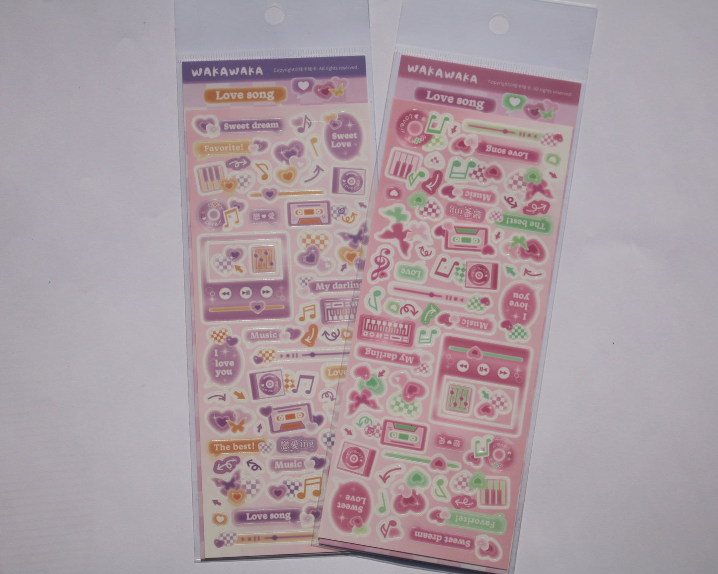 Chinese Photocard Stickers