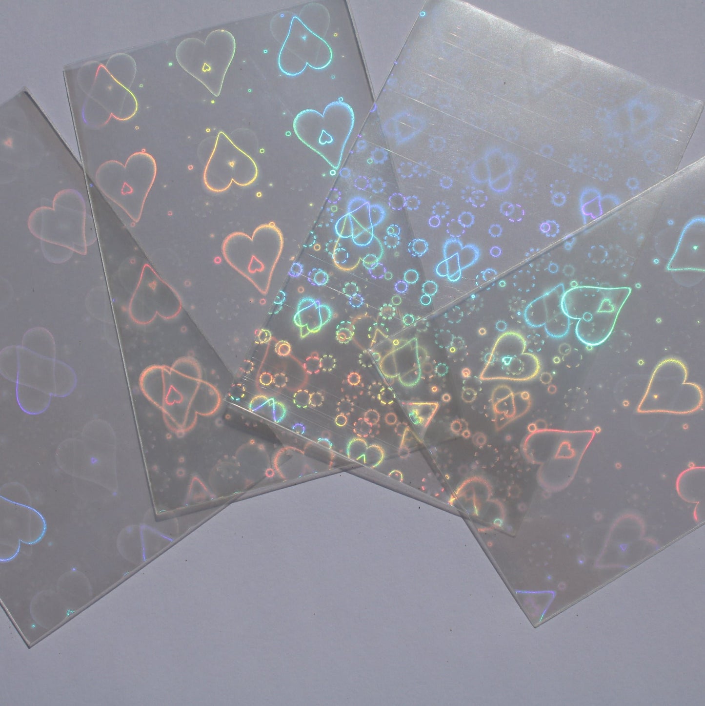 Transparent Holographic Photocard Sleeve