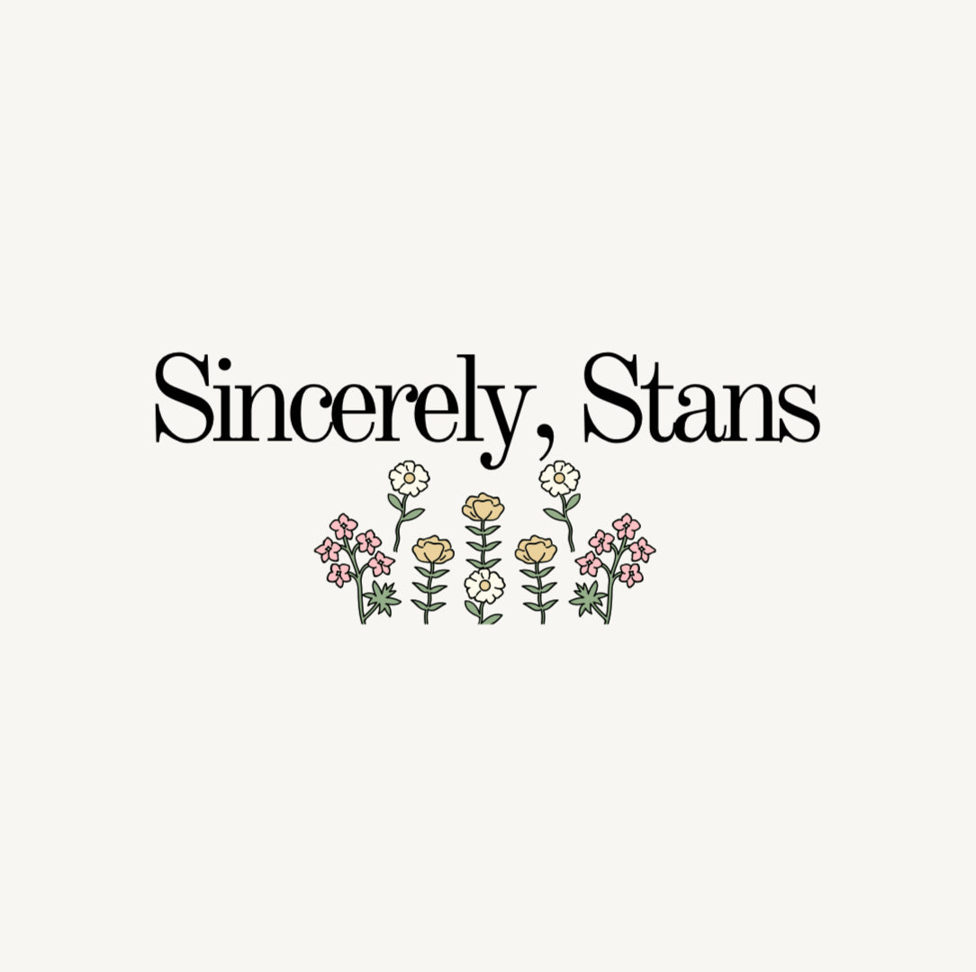 Sincerely, Stans
