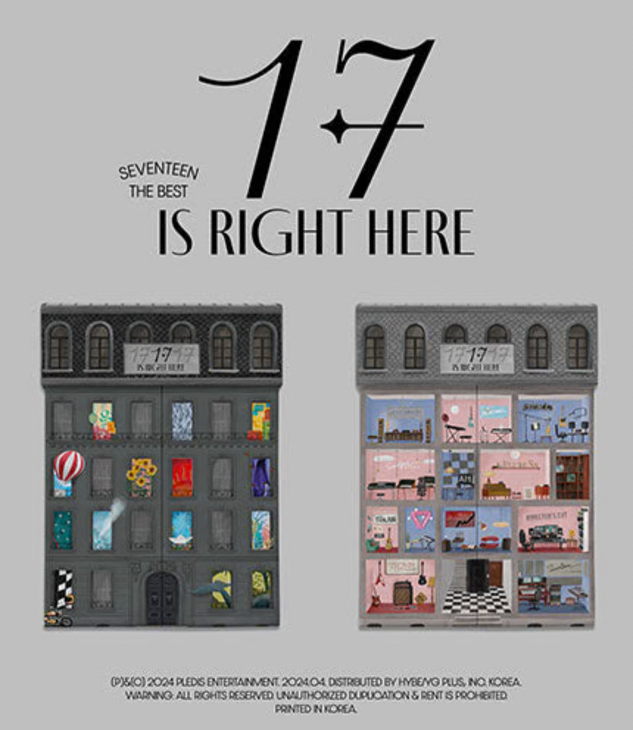 SEVENTEEN - 17 IS RIGHT HERE BEST ALBUM PHOTOBOOK RANDOM