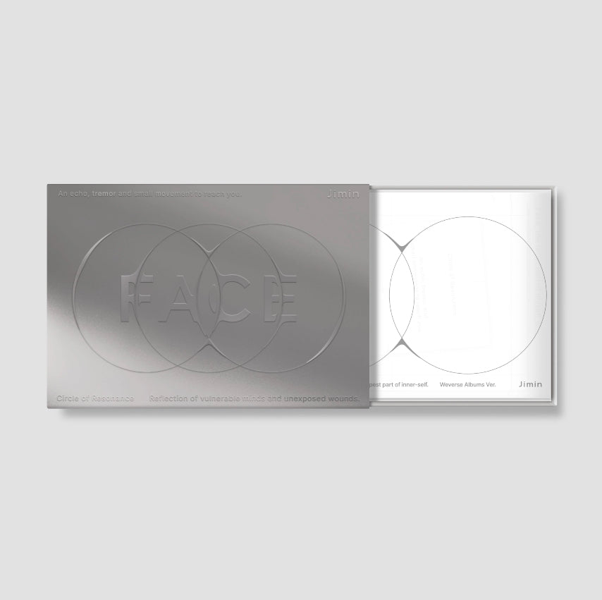 BTS Jimin's First Solo Album 'FACE' Weverse Ver