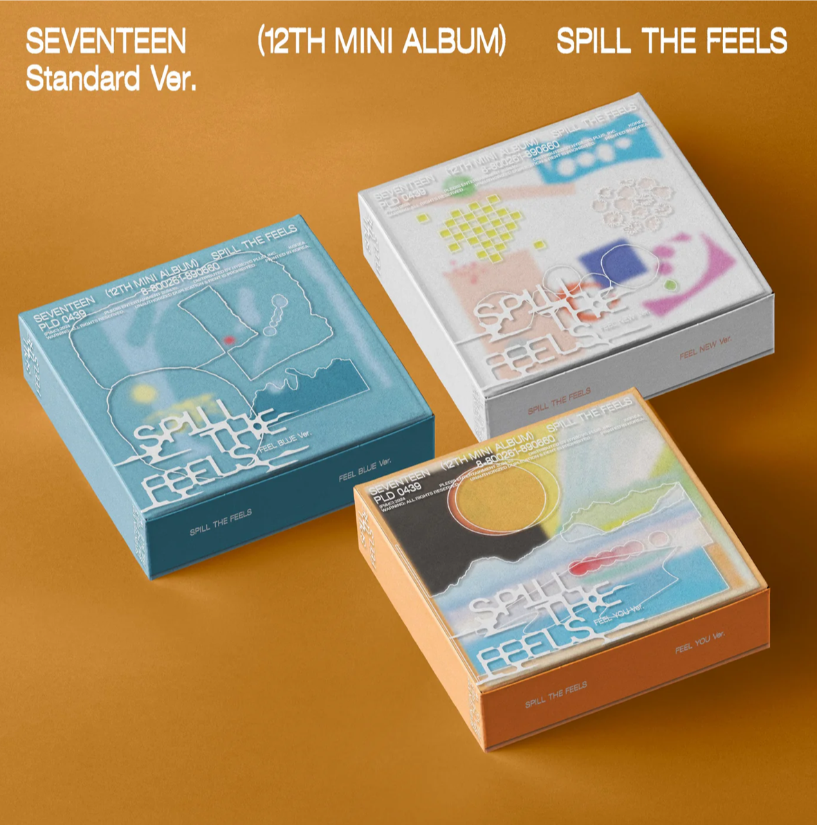 Seventeen's  12th Mini Album 'Spill The Feels'