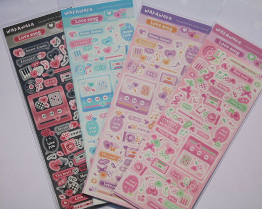Chinese Photocard Stickers