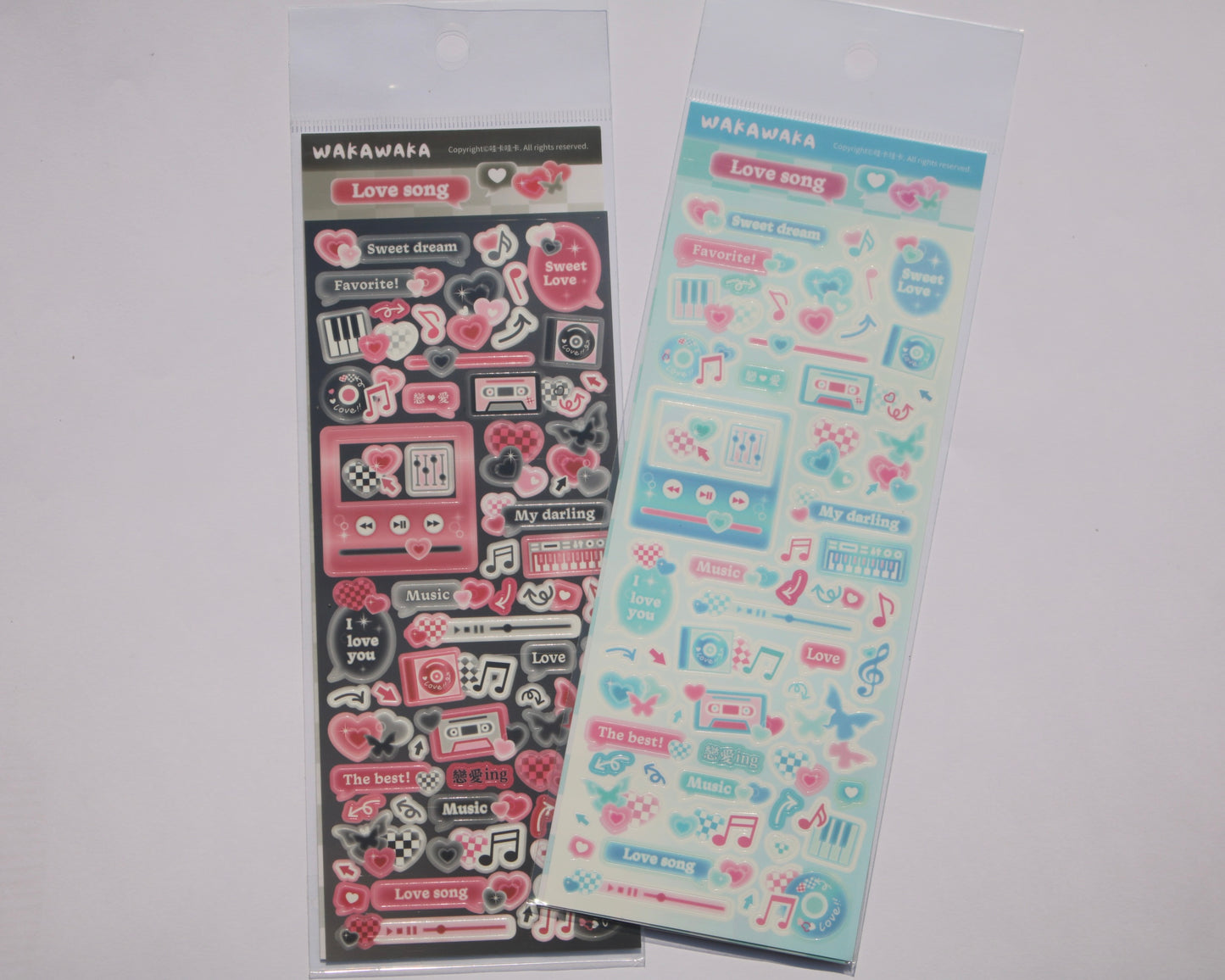 Chinese Photocard Stickers