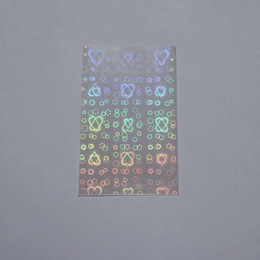Transparent Holographic Photocard Sleeve